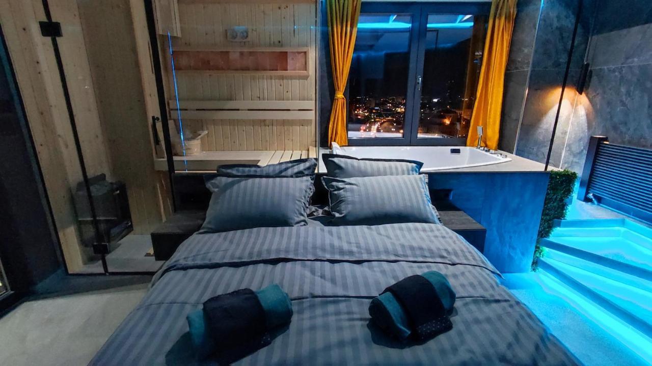 Pentlux - Spa Penthouse In The Heart Of Skopje Exteriér fotografie