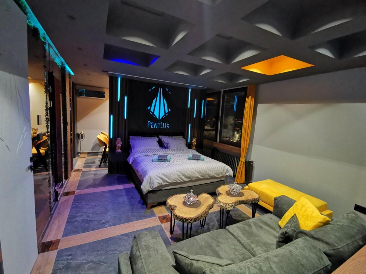 Pentlux - Spa Penthouse In The Heart Of Skopje Exteriér fotografie